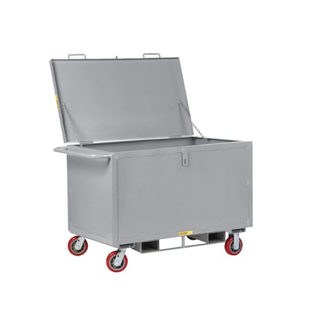 Little Giant Forkliftable Security Box Truck, Gray, 60 in W x 30 in D BTSL-3060-6PYFP